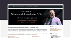 Desktop Screenshot of normanmfinkelstein.com